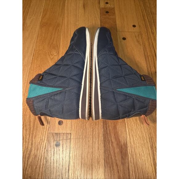 Teva ReEMBER Mid Boot Waterproof Boots Women Size 9 Navy - Picture 7 of 9